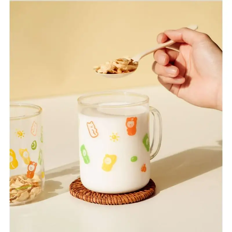 AVOFRIENDS - Happy Sunday Heat Resistance Glass Mug - Image 9