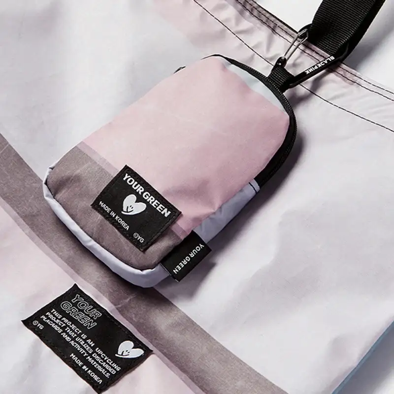 Blackpink - Your Green - Re-cycled DIY Pouch - Image 4