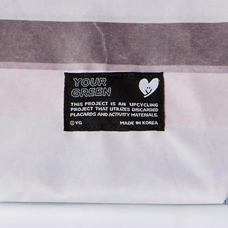 Blackpink - Your Green - Re-cycled DIY Tote Bag - Image 6
