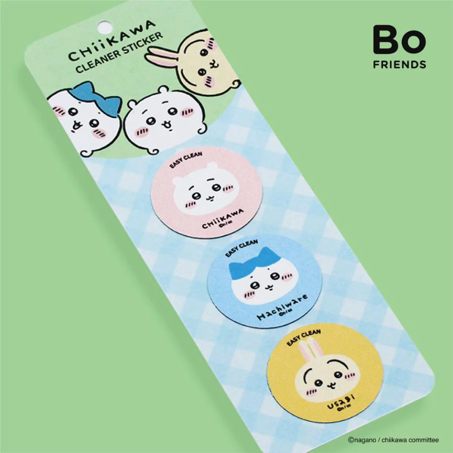 Bo Friends - Chiikawa Mobile Phone Cleaner Sticker