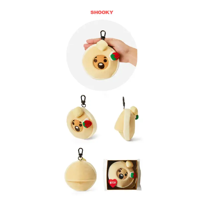 BT21 - 22 Sweet Things Plush Keyring - Image 6