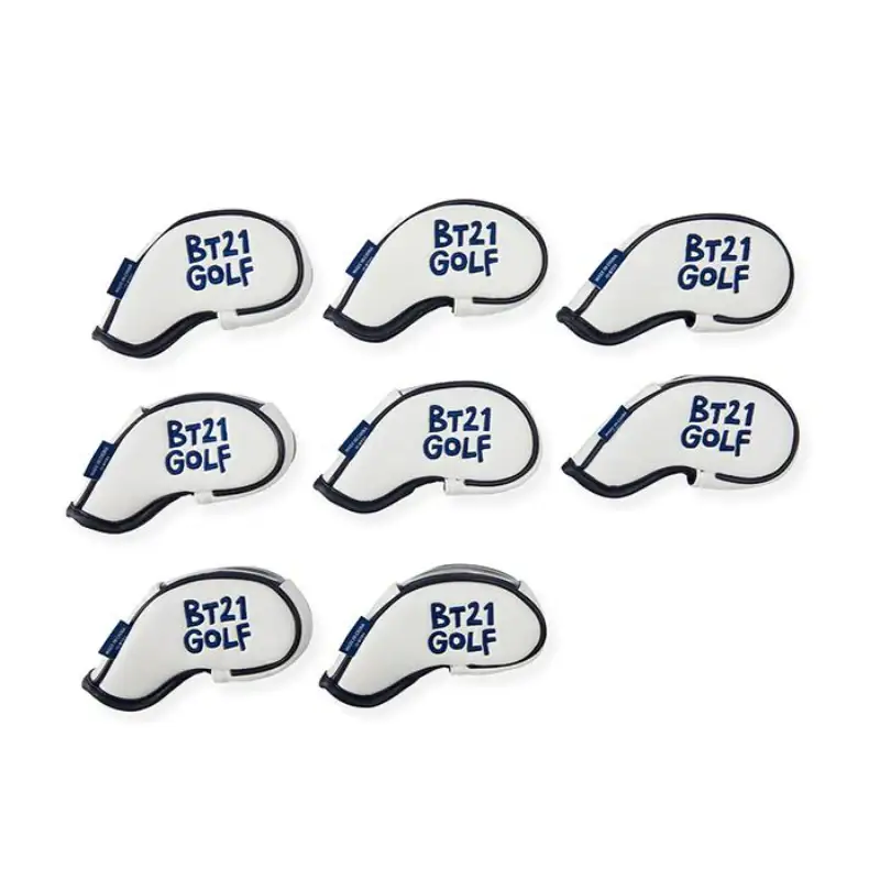 BT21 - Blue Pattern Golf Hole In One Iron Cover Set - Image 11