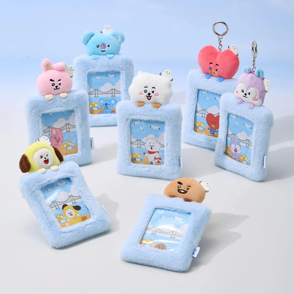 BT21: Busan - Doll Photo Card Holder Keyring