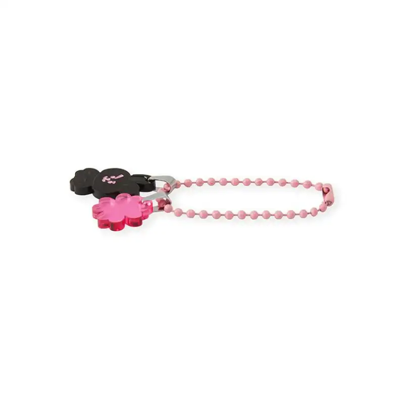 BT21 - Lucky Cooky Acrylic Charm - Black Edition - Image 3