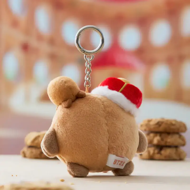 BT21 - Shooky The King Measuring Tape Plush Keyring - Image 3