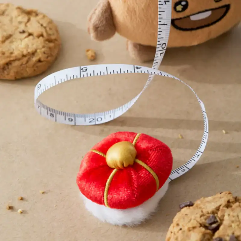 BT21 - Shooky The King Measuring Tape Plush Keyring - Image 5