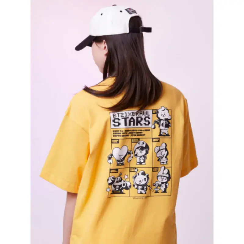 BT21 x Brawl Stars - Short Sleeve T-Shirt - Image 7