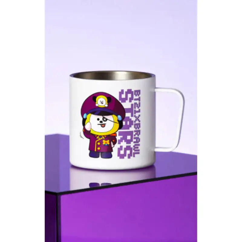 BT21 x Brawl Stars - Stainless Steel Mug - Image 3