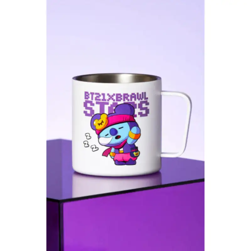 BT21 x Brawl Stars - Stainless Steel Mug - Image 7