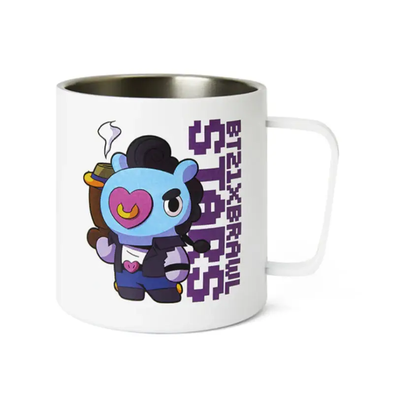 BT21 x Brawl Stars - Stainless Steel Mug - Image 8