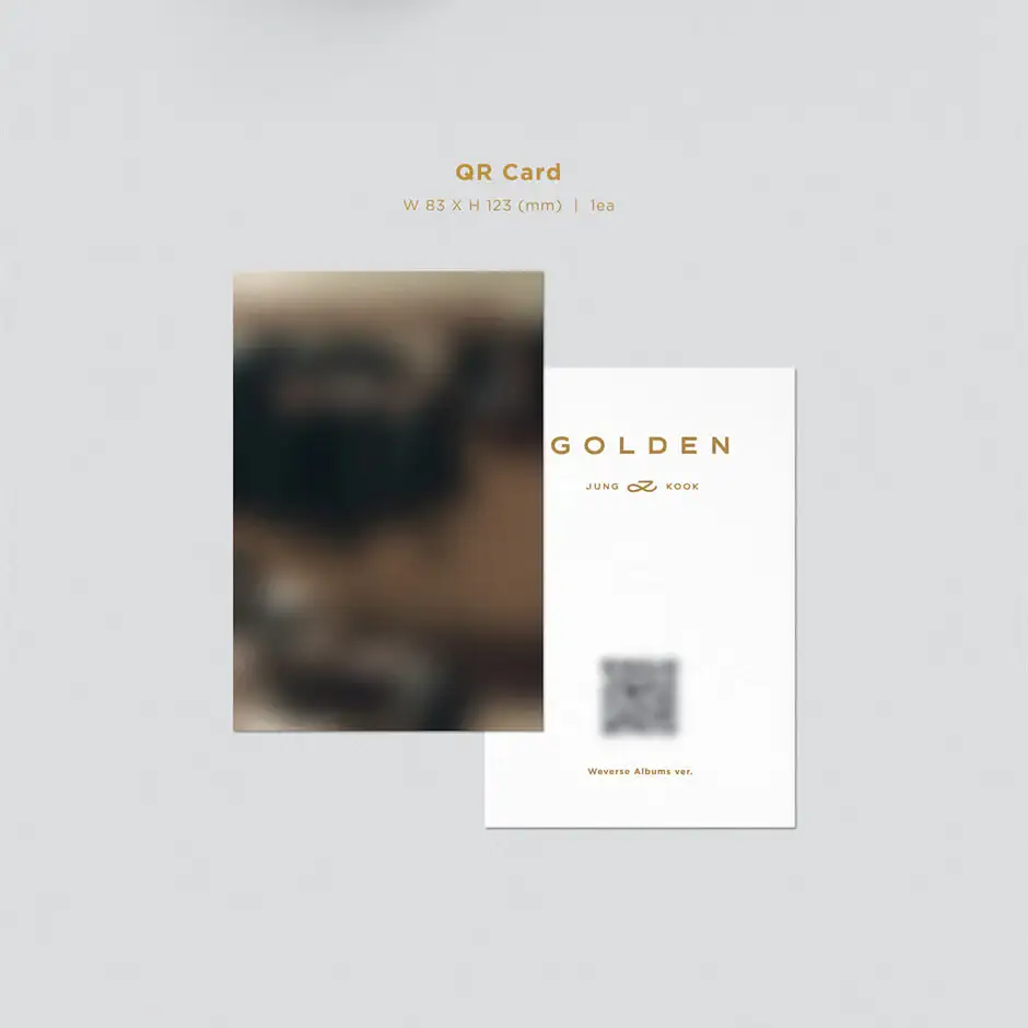 BTS Jung Kook - GOLDEN : 1st Solo Album (Photobook & Weverse Album Set) - Image 5