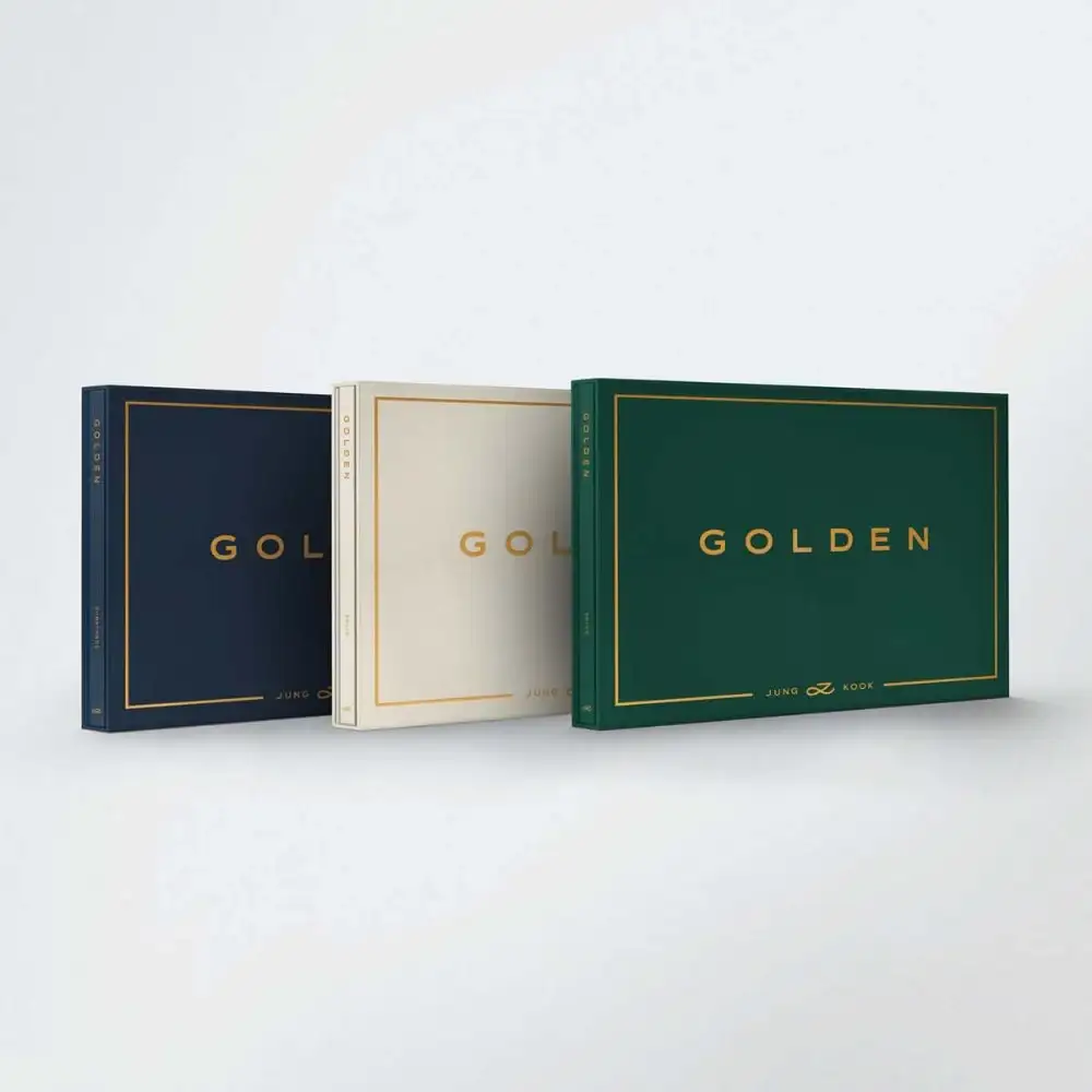 BTS Jung Kook - GOLDEN : 1st Solo Album (Photobook & Weverse Album Set) - Image 9