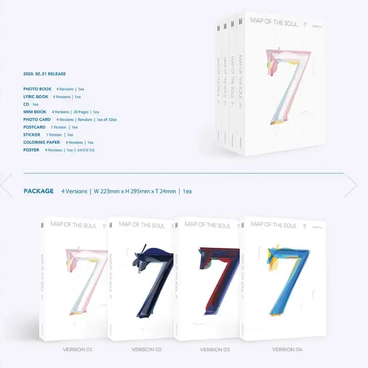 BTS MAP OF THE SOUL : 7 Album - Image 2