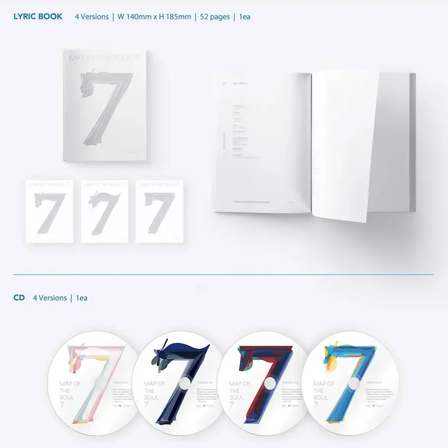 BTS MAP OF THE SOUL : 7 Album - Image 4