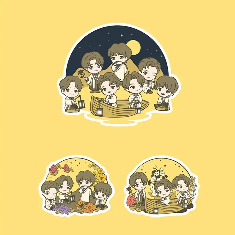 BTS - TinyTAN DALMAJUNG - Sticker Set - Image 3