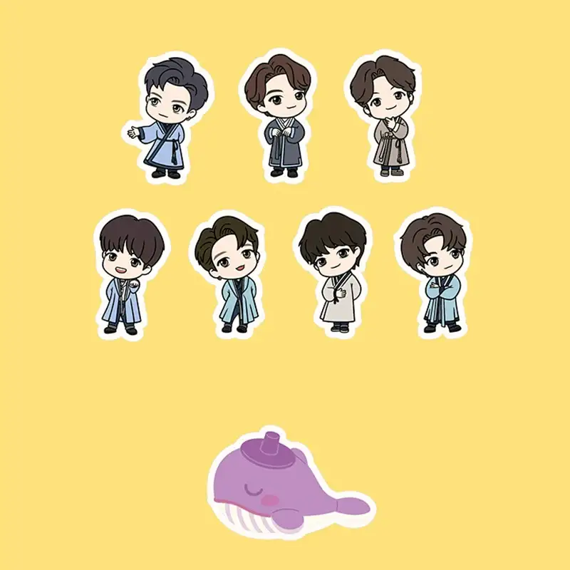 BTS - TinyTAN DALMAJUNG - Sticker Set - Image 4