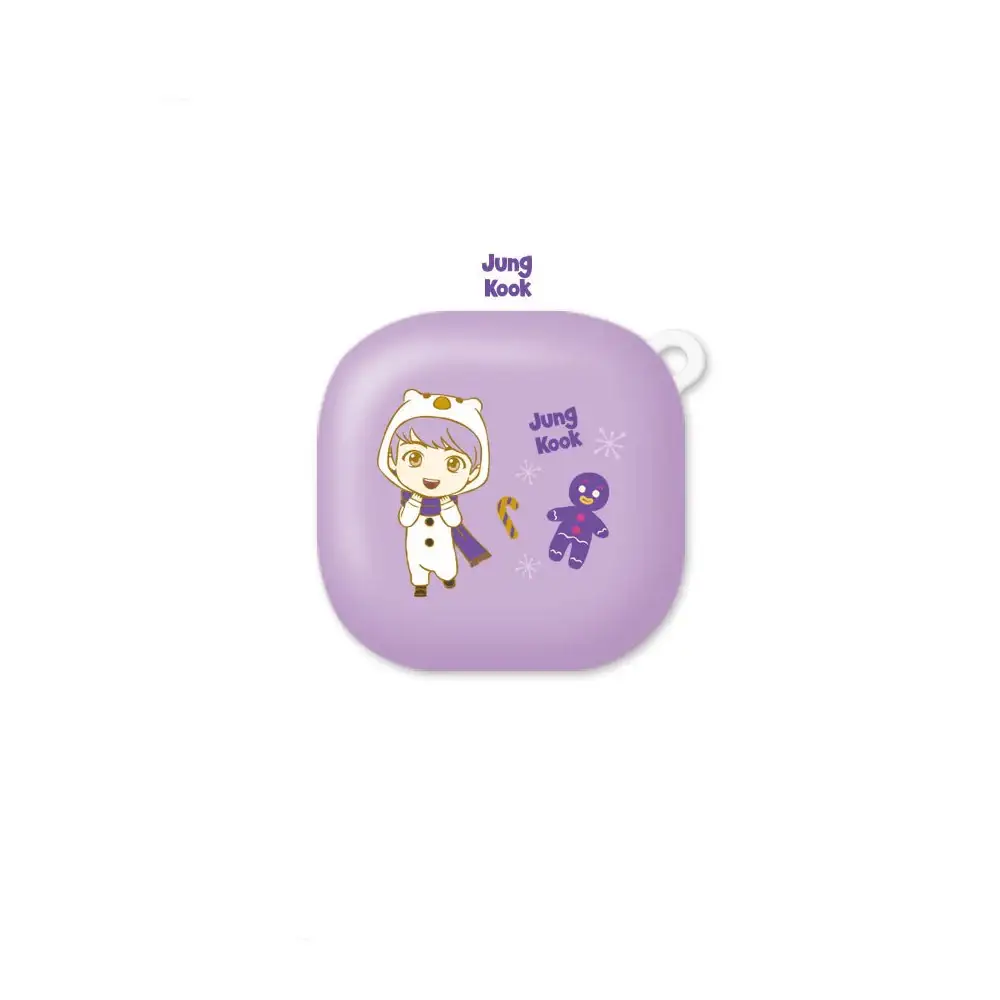 BTS - TinyTAN Purple Holidays Galaxy Buds Live Case - Image 8