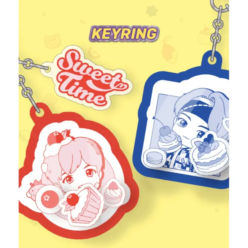 BTS - TinyTAN - Sweet Time Keyring - Image 10