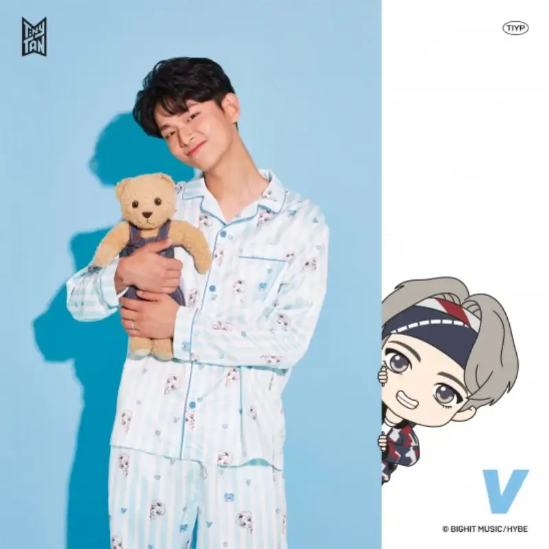 BTS - TinyTAN x TIYP - peek-a-boo Pajama - Image 6