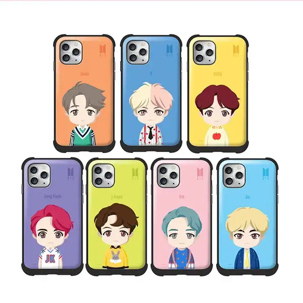 BTS - Upper Body Volume Bumper Slide Phone Case - V - Image 2