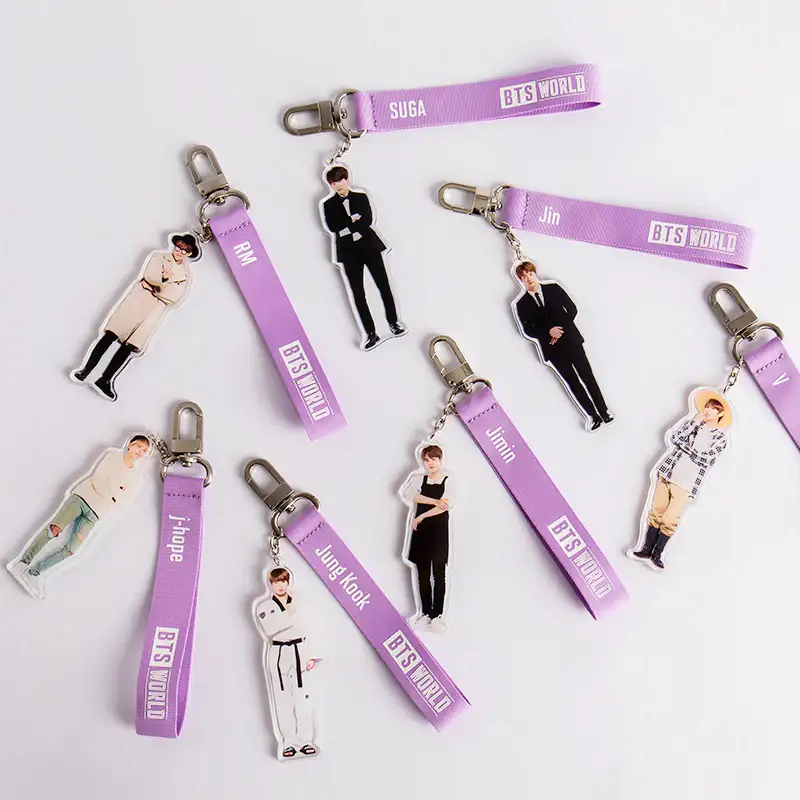 BTS World - Strap Keyring - Image 10