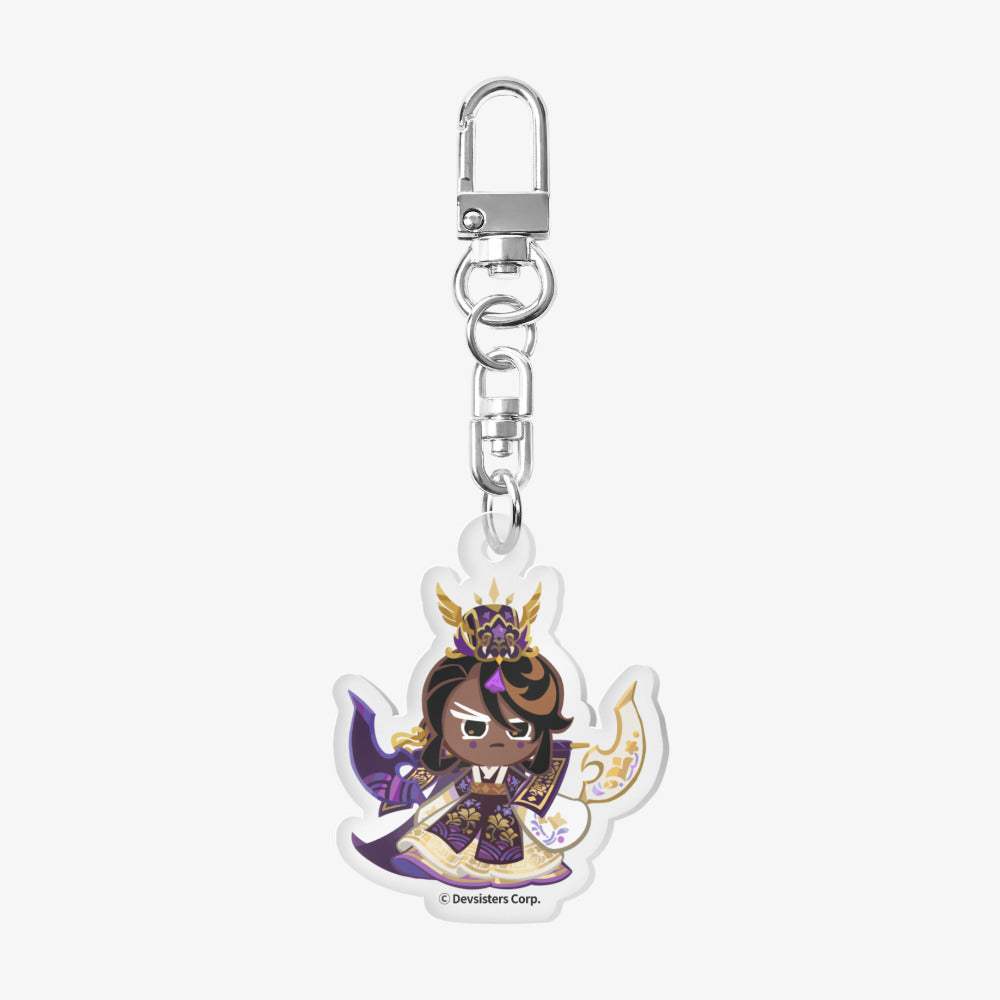 Cookie Run : Kingdom - Black Sugar Cookie (Skin) Acrylic Keyring