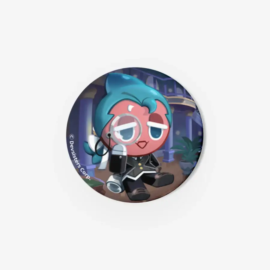 Cookie Run : Kingdom - Shark Cookie Pin Button - Image 2