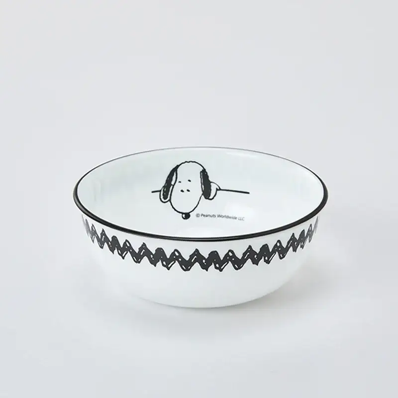 Corelle x Peanuts - Snoopy and Charlie - Soup Bowl 4P Set - Image 3