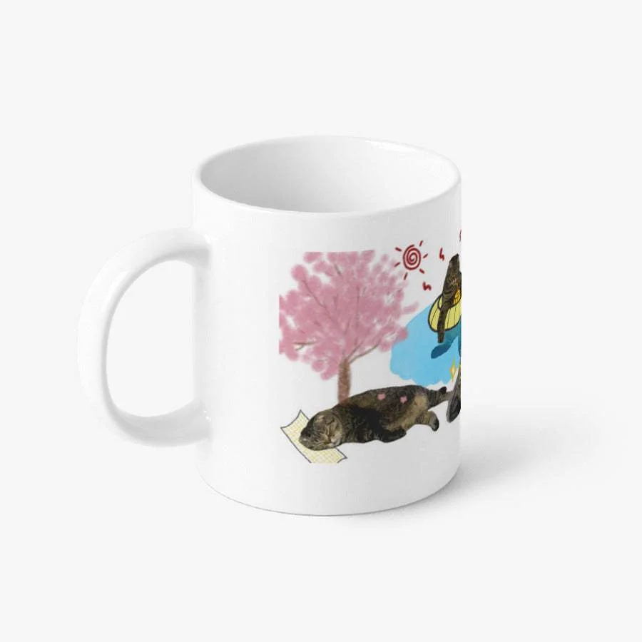 Crazy Pepperoni Club - Spring Leisure Basic Mug - Image 4