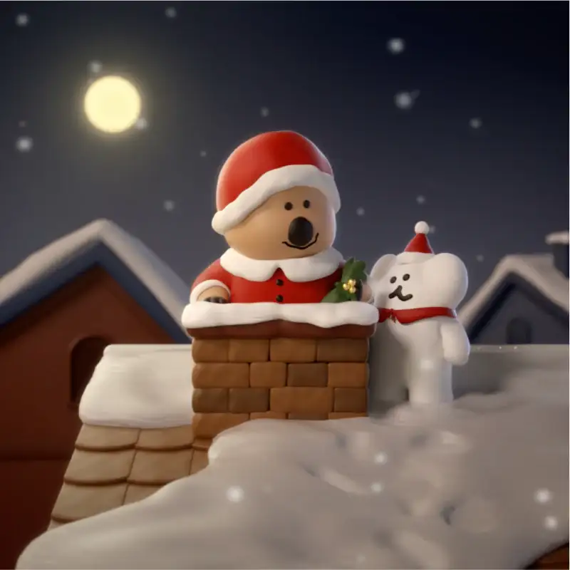 Dinotaeng - Marshville Santa Express Figure - Image 2