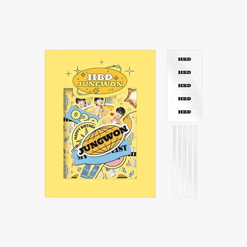 ENHYPEN - BIRTHDAY - JUNGWON Deco Sticker Set