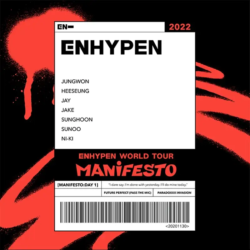 ENHYPEN - MANIFESTO - Premium Photo - Image 11