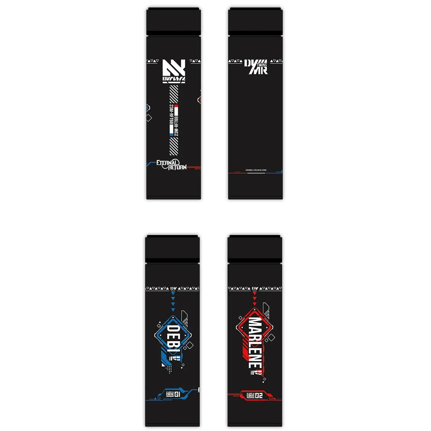 Eternal Covenant x MOFUN - Debi & Marlene Stainless Tumbler 500ml Set - Image 2