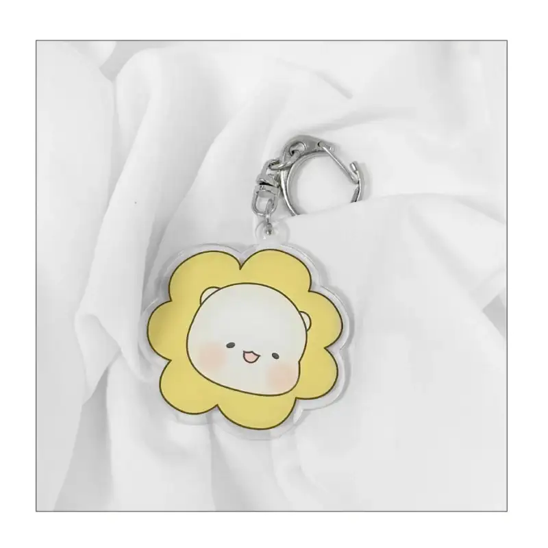 Ggongdal x Artrank - Healing Bear Acrylic Keyring - Image 5