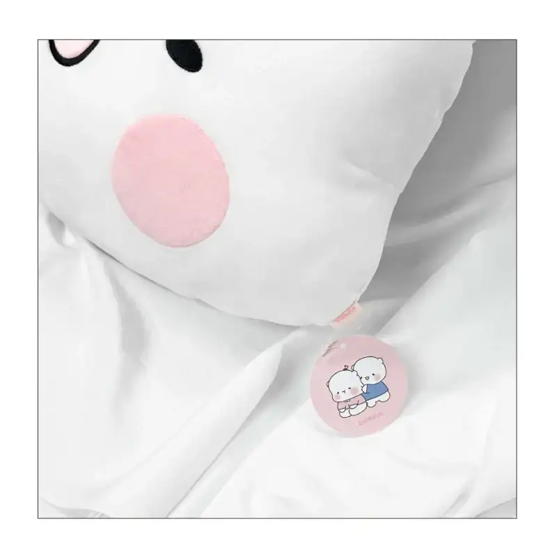 Ggongdal x Artrank - Healing Bear Face Cushion - Image 3