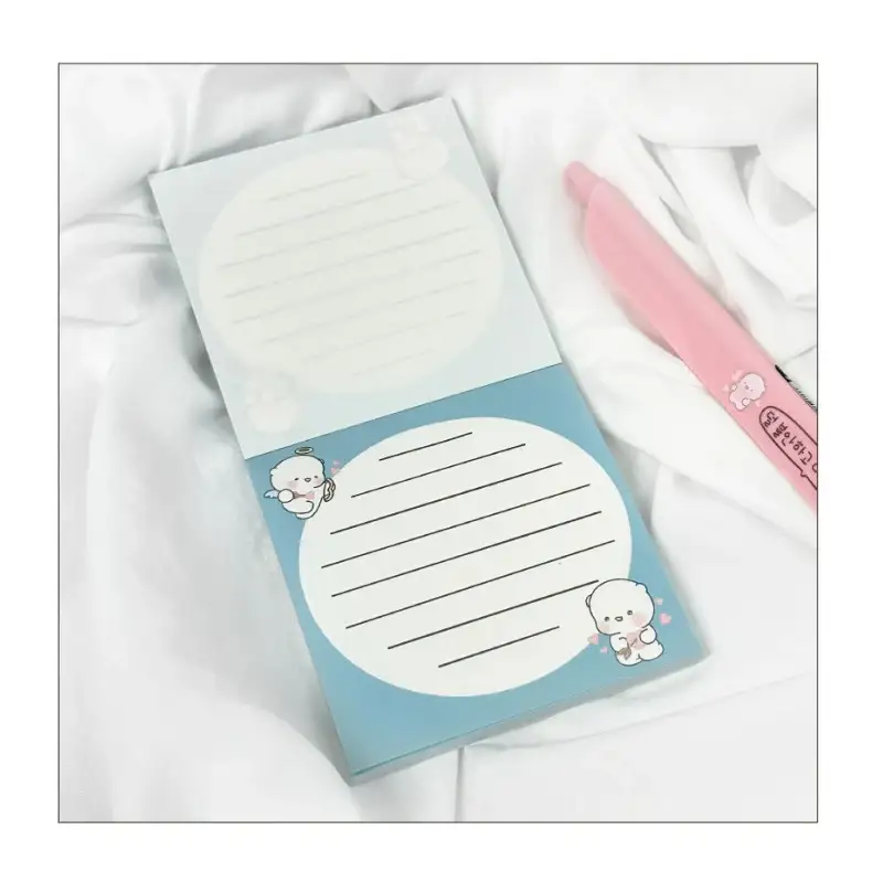 Ggongdal x Artrank - Healing Bear Memo Pad - Image 6