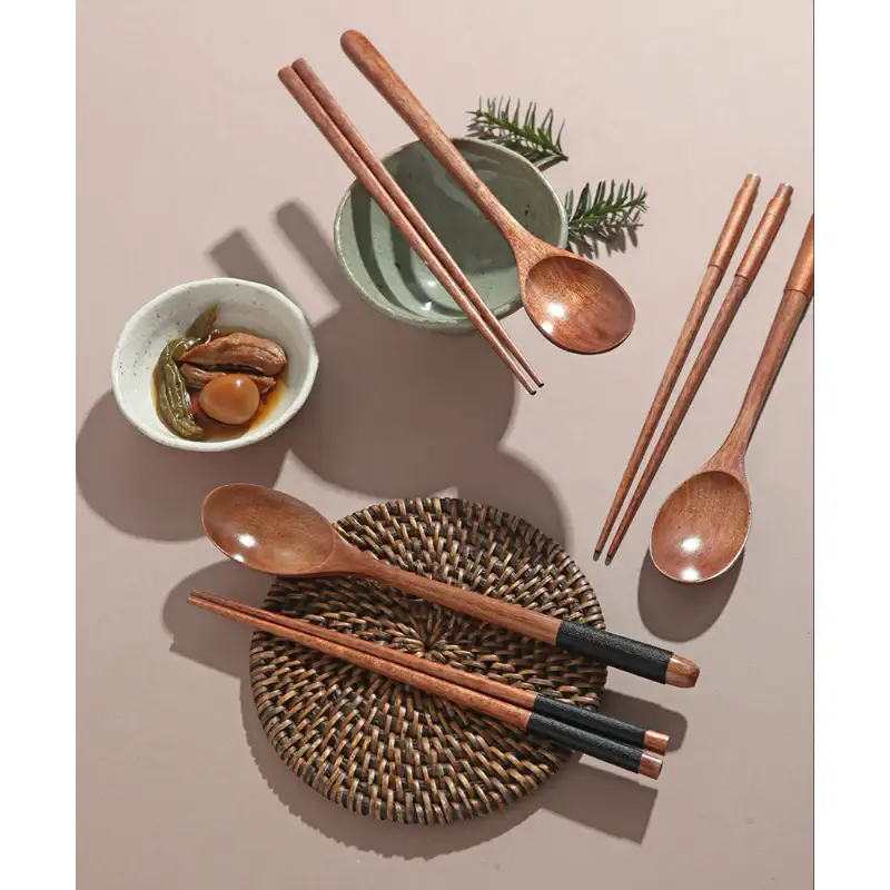 Ggumigga - Camper Wind Wood Cutlery Set - Image 4