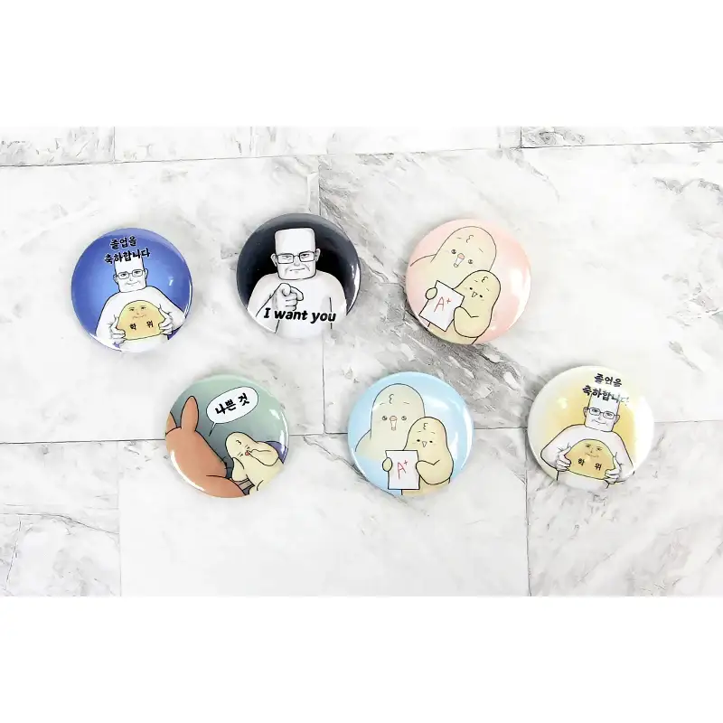 Graduate School Escape Journal - Round Pin Button - Image 3