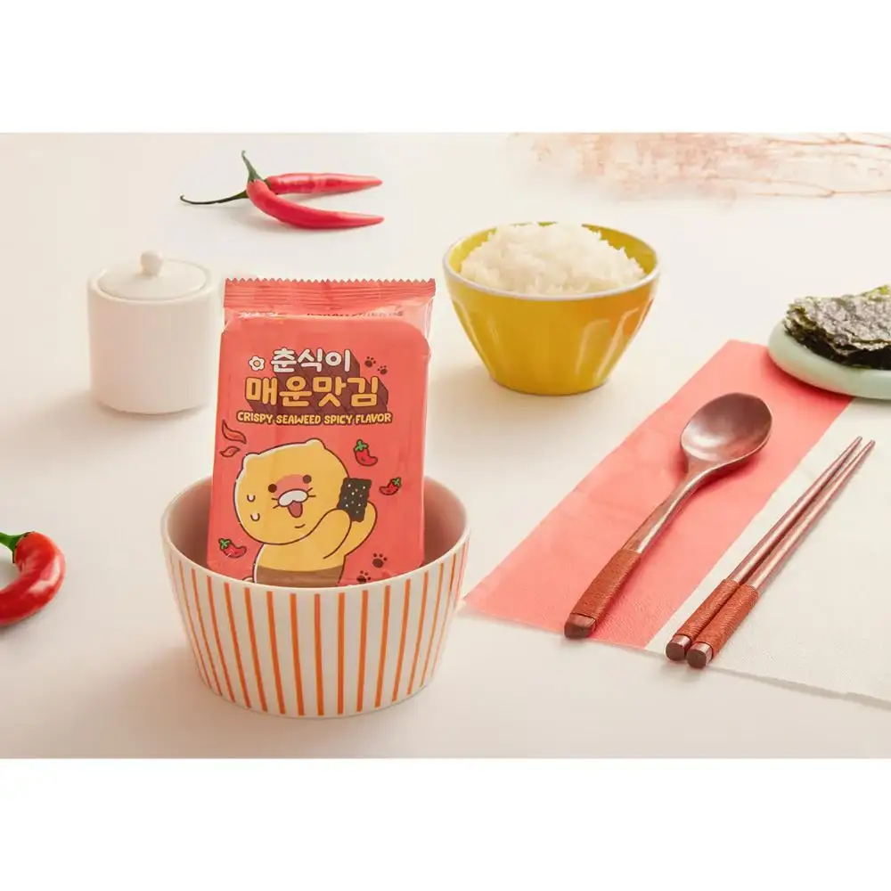 Gwangcheon Kim x Kakao Friends - Choonsik Spicy Crispy Seaweed - Image 7