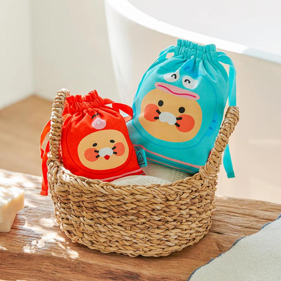 HANGYODON X Kakao Friends - Choonsik Pouch Set (2P) - Image 2