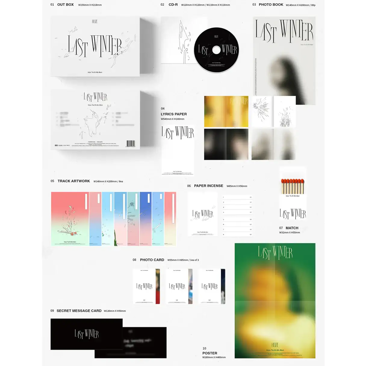 Heize - Last Winter : 8th Mini Album - Image 2