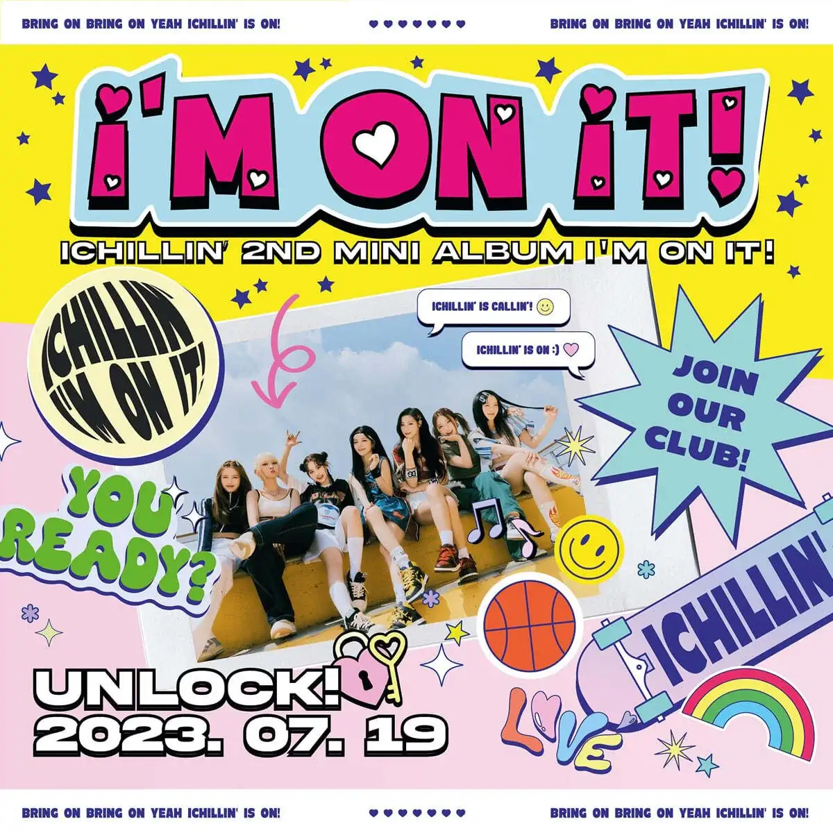 ICHILLIN' - I'M ON IT! : 2nd Mini Album