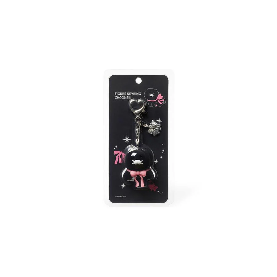 Kakao Friends - Black Choon Figure Keyring (Choonsik) - Image 10
