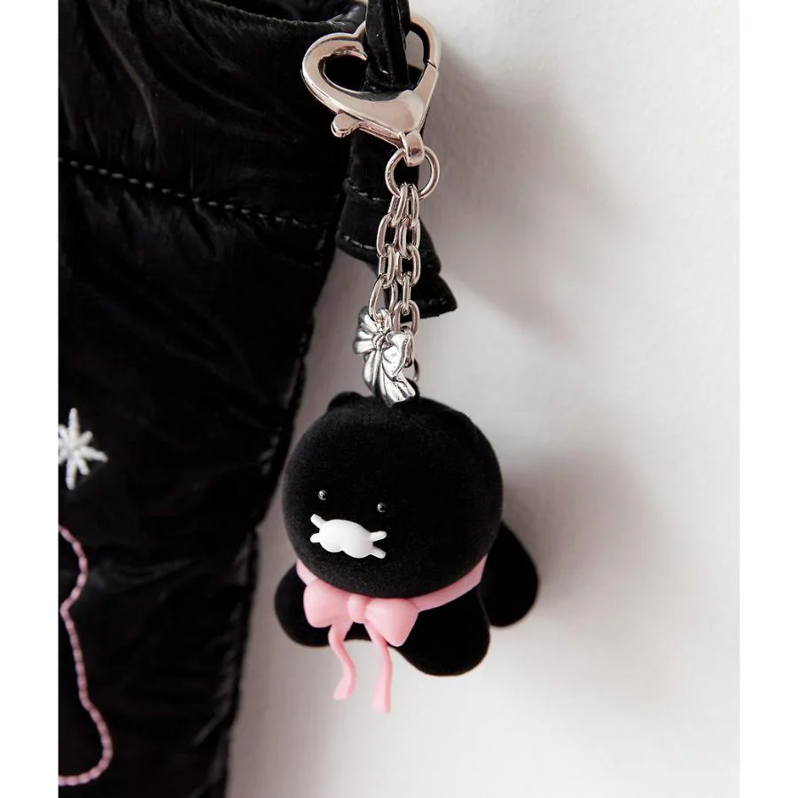 Kakao Friends - Black Choon Figure Keyring (Choonsik) - Image 4