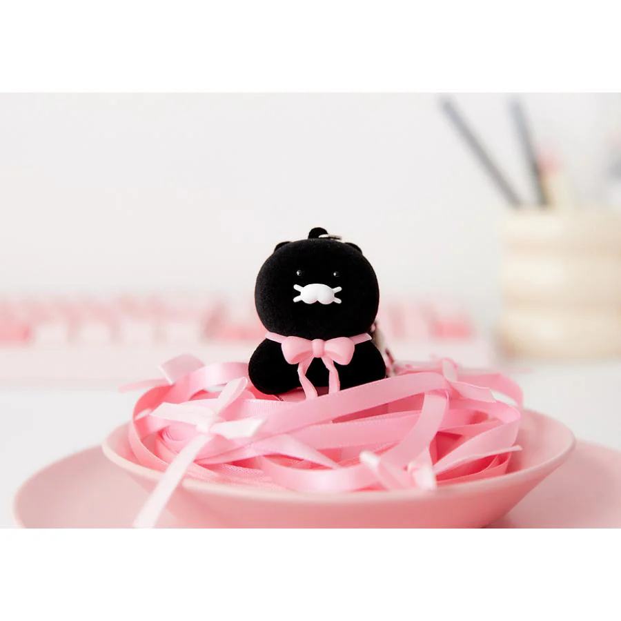 Kakao Friends - Black Choon Figure Keyring (Choonsik) - Image 6