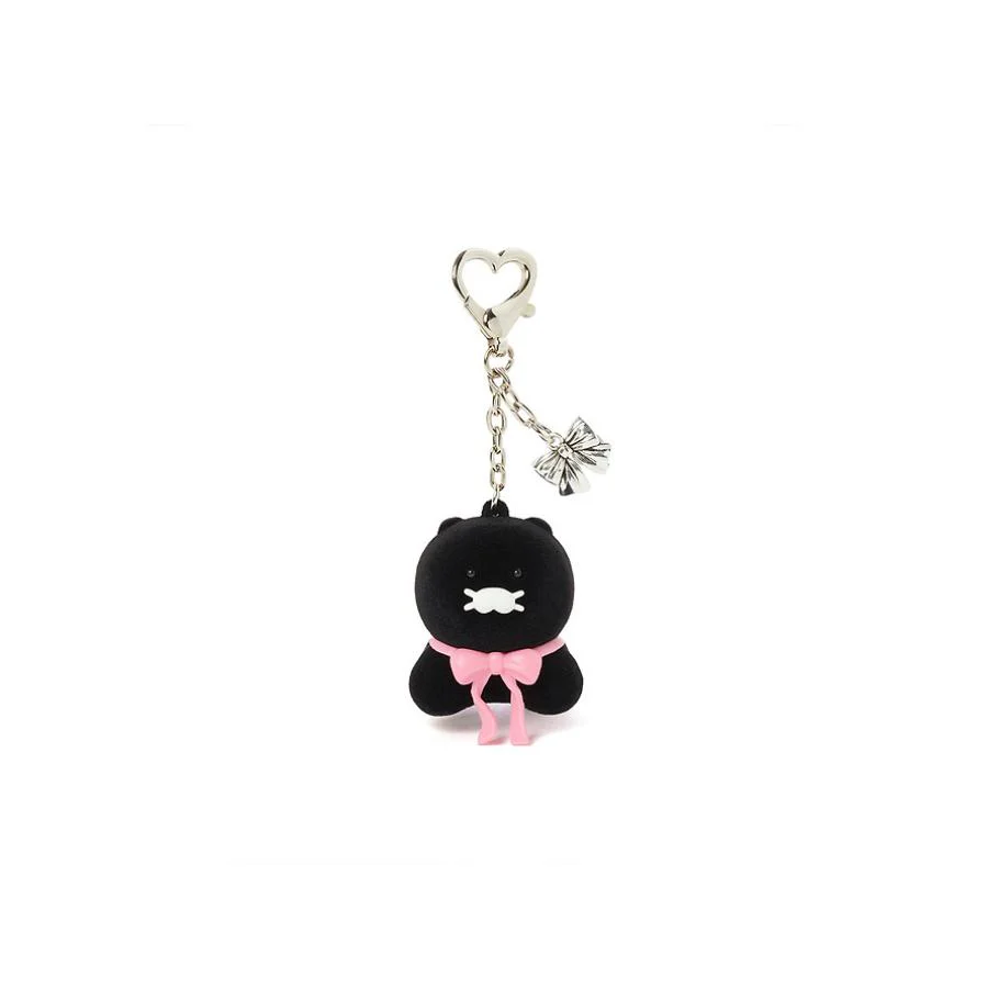 Kakao Friends - Black Choon Figure Keyring (Choonsik) - Image 7