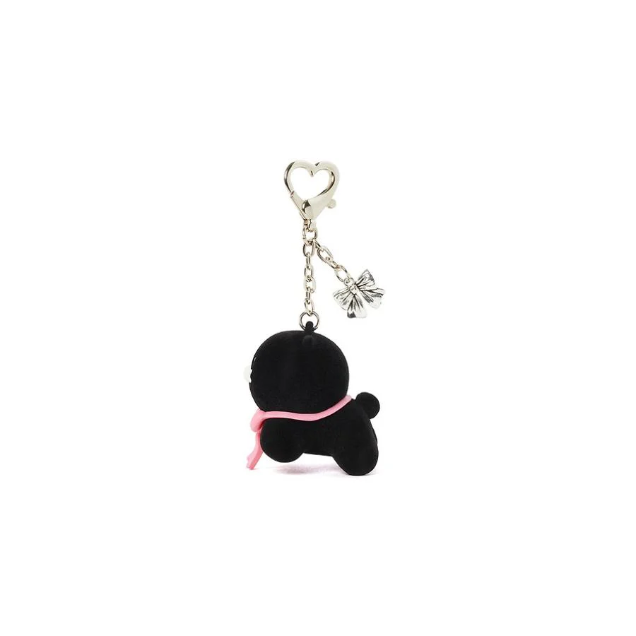 Kakao Friends - Black Choon Figure Keyring (Choonsik) - Image 8