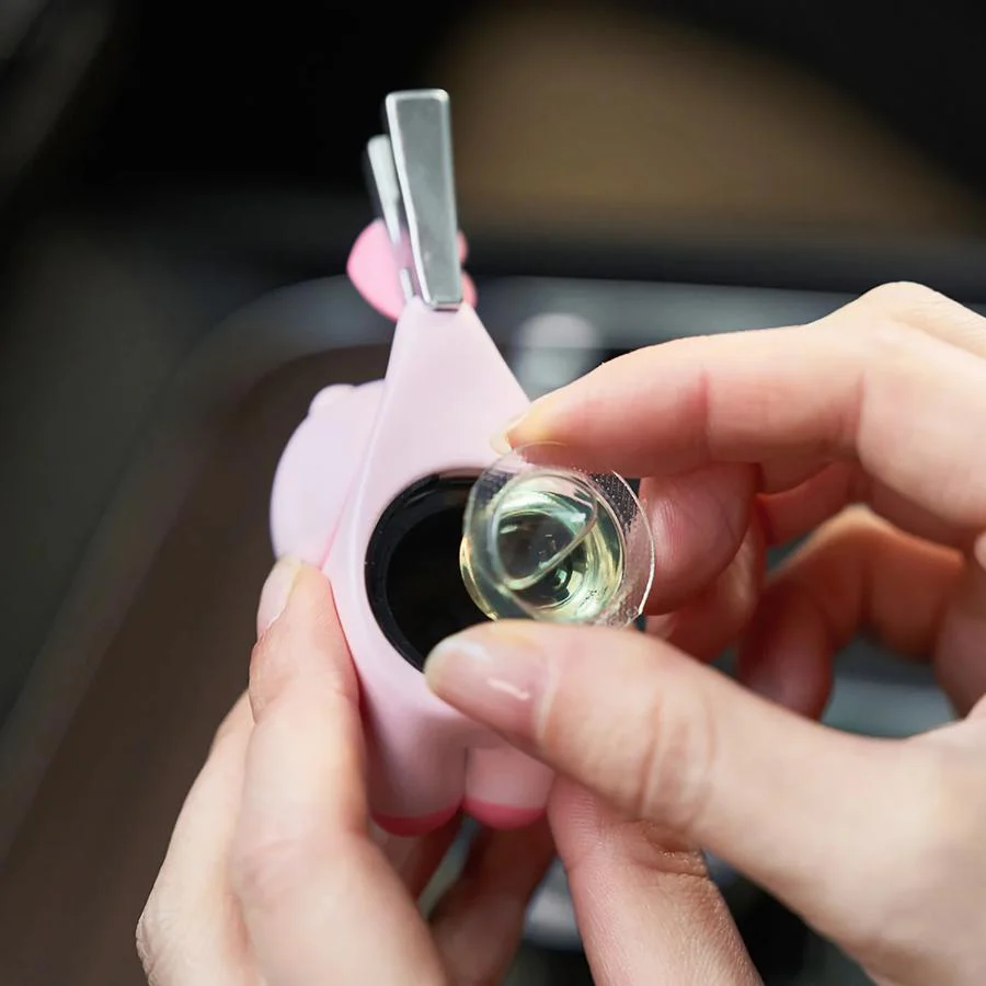 Kakao Friends - Black Choon Pink Car Air Freshener (Choonsik) - Image 3