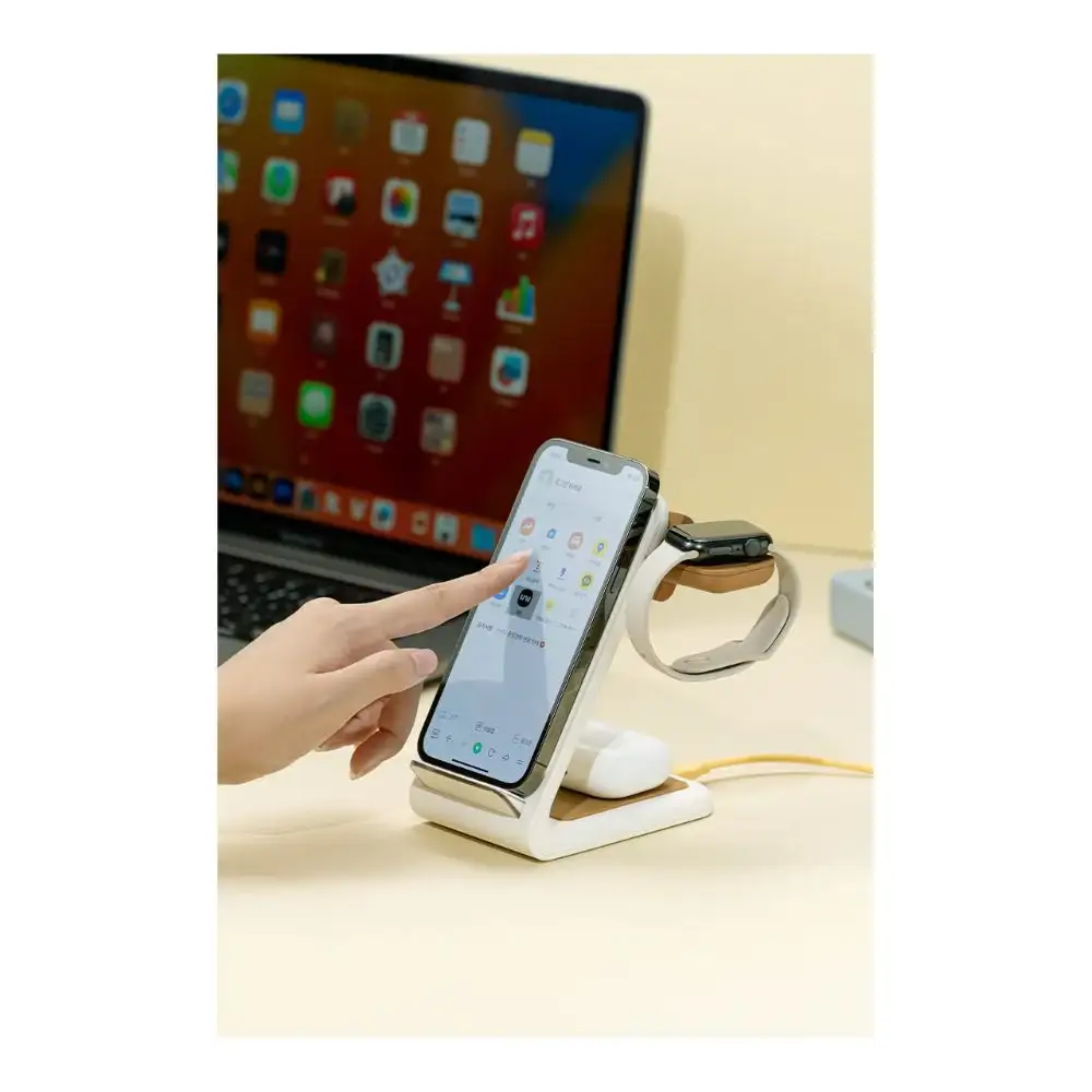 Kakao Friends - Choonsik 3 in1 Wireless Charging Pad (Apple) - Image 12
