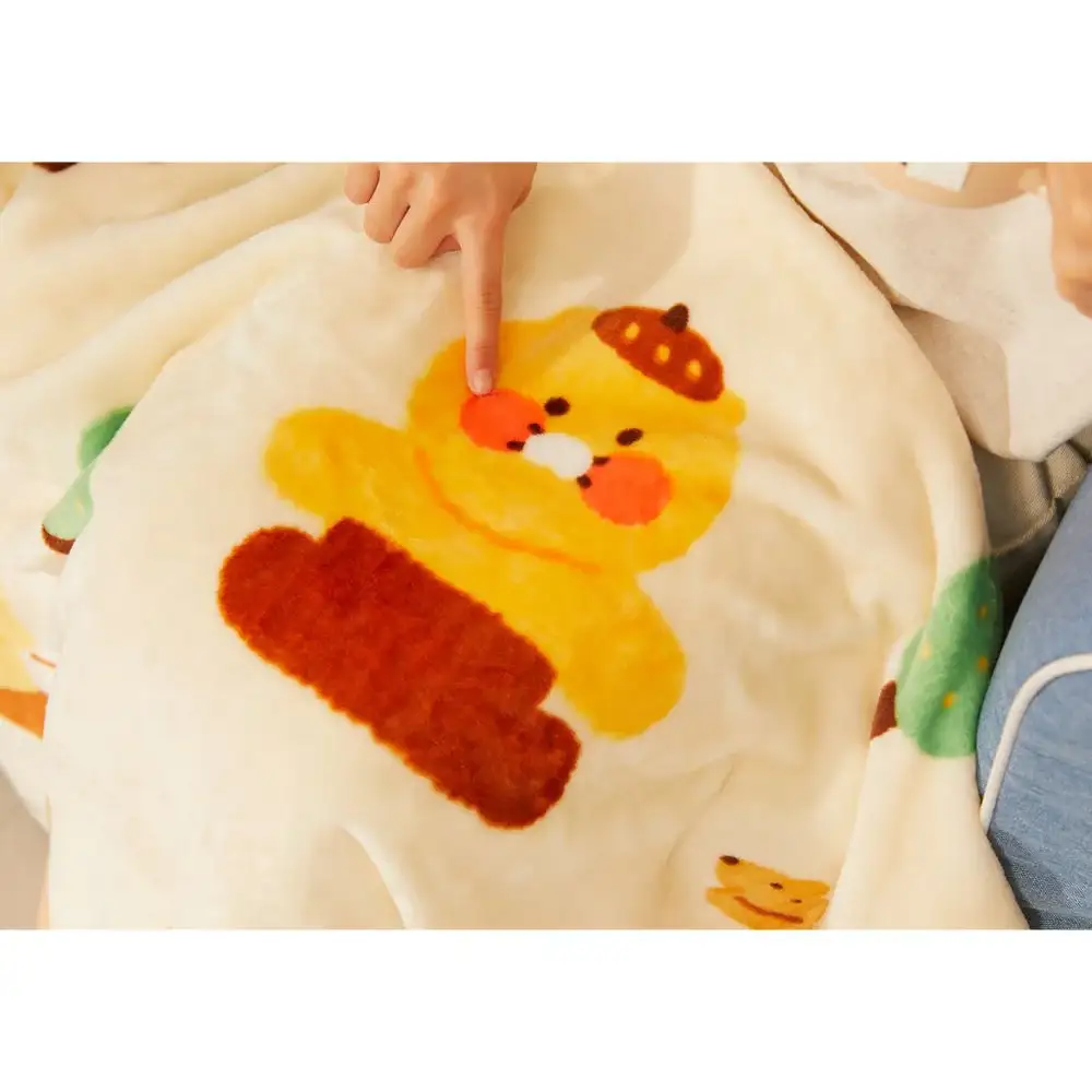 Kakao Friends - Choonsik Cabin in the Forest Basic Blanket - Image 3